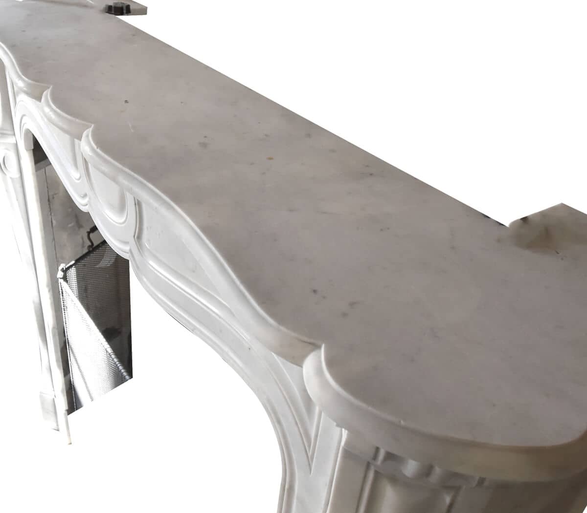 Carrara-marmeren-pompadour-ombouwschouw