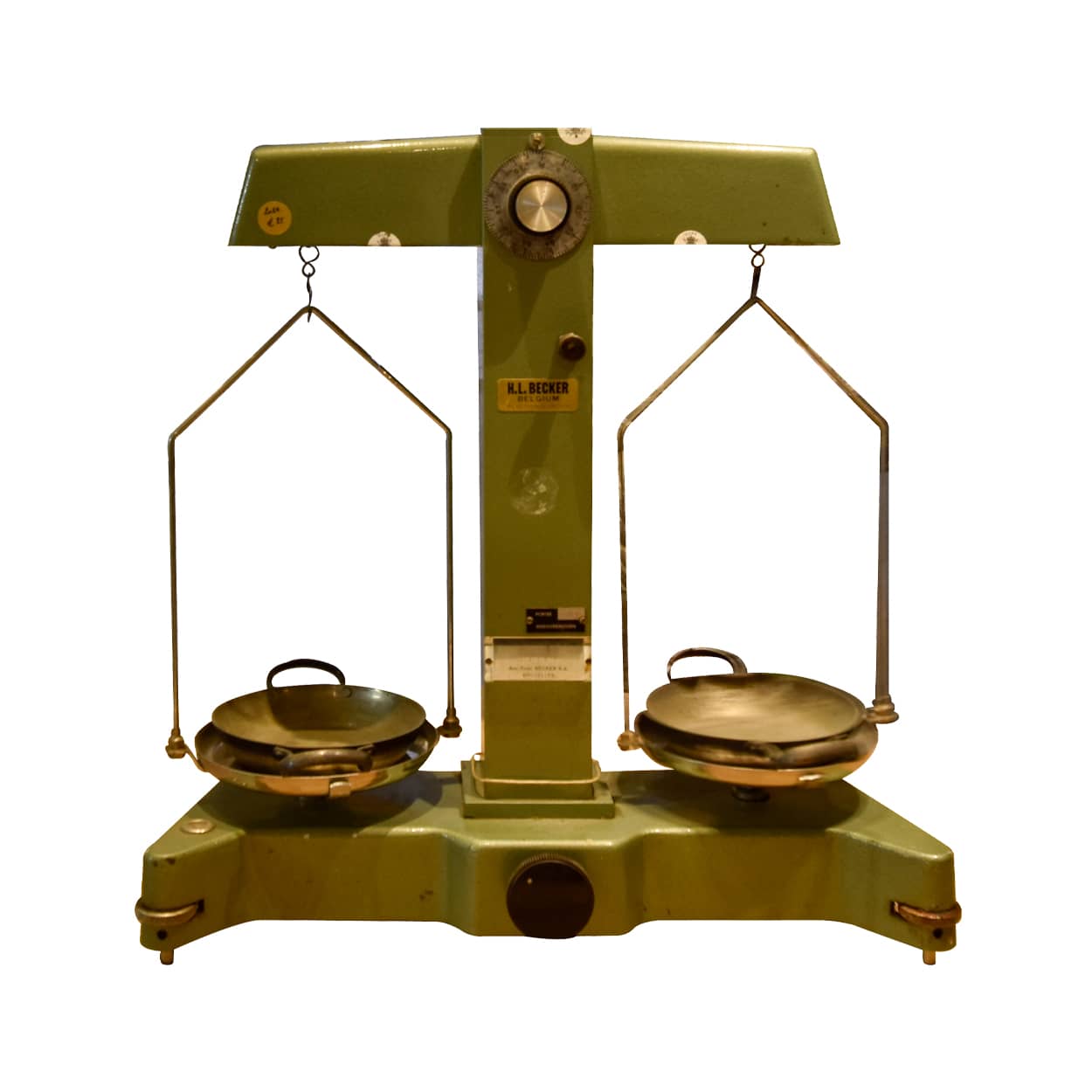 Vintage-H.L.-Becker-Analoge-balansweegschaal
